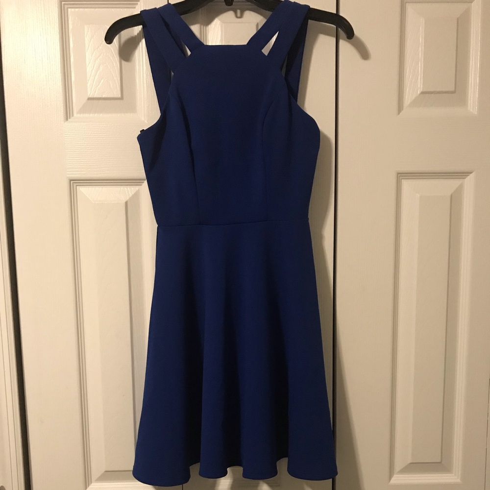 Blue dress